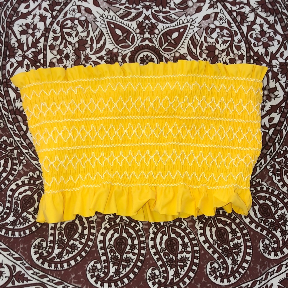 Bandeau Style Bikini Top